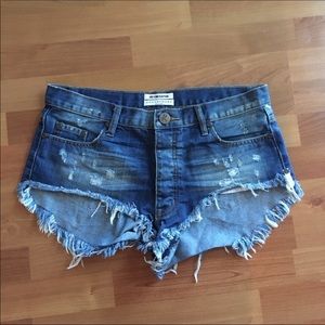 One Teaspoon Rollers Shorts size 28
